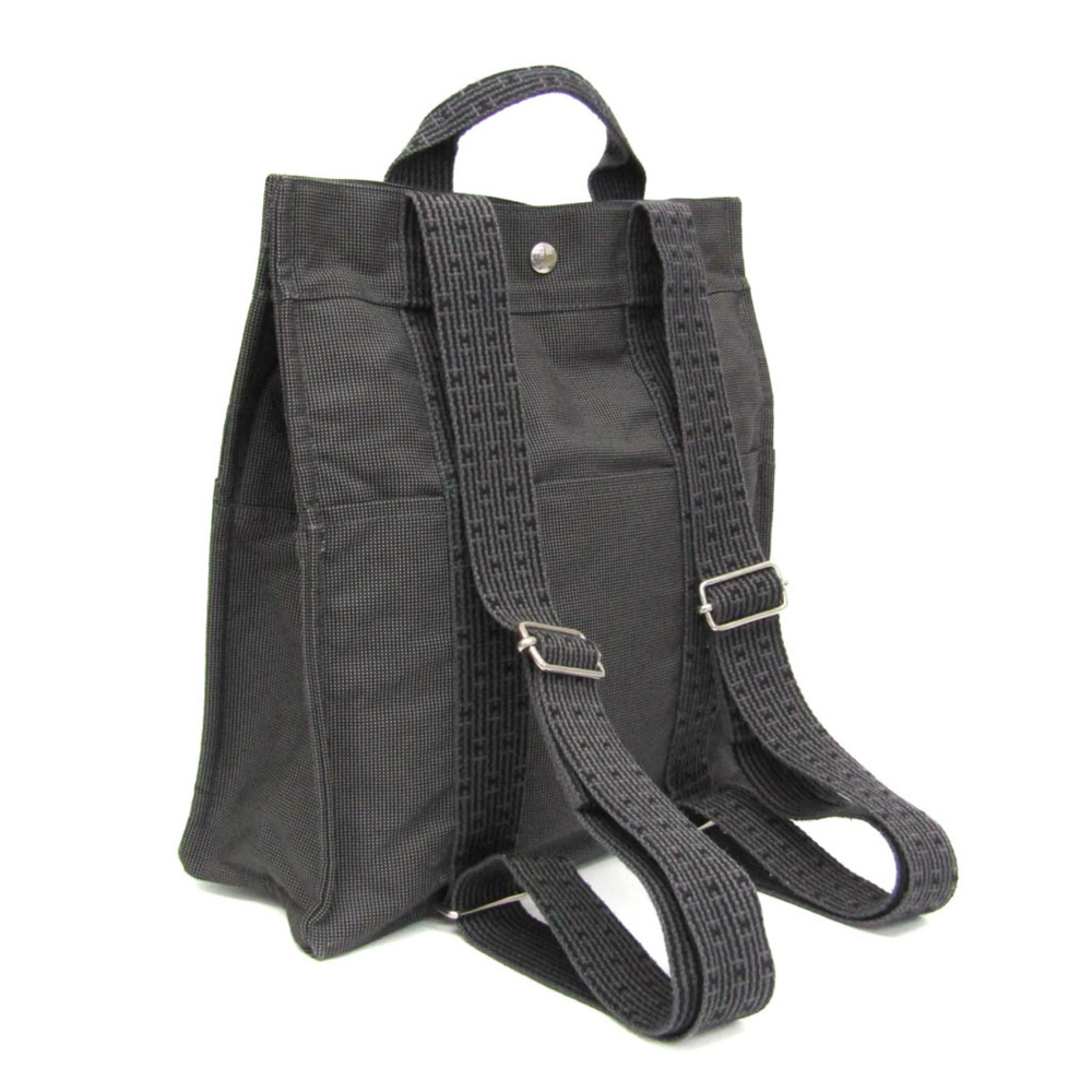 Hermes Her Line A Dos MM Men,Women Polyamide,Polyester Backpack Black,Gray - Picture 2 of 16